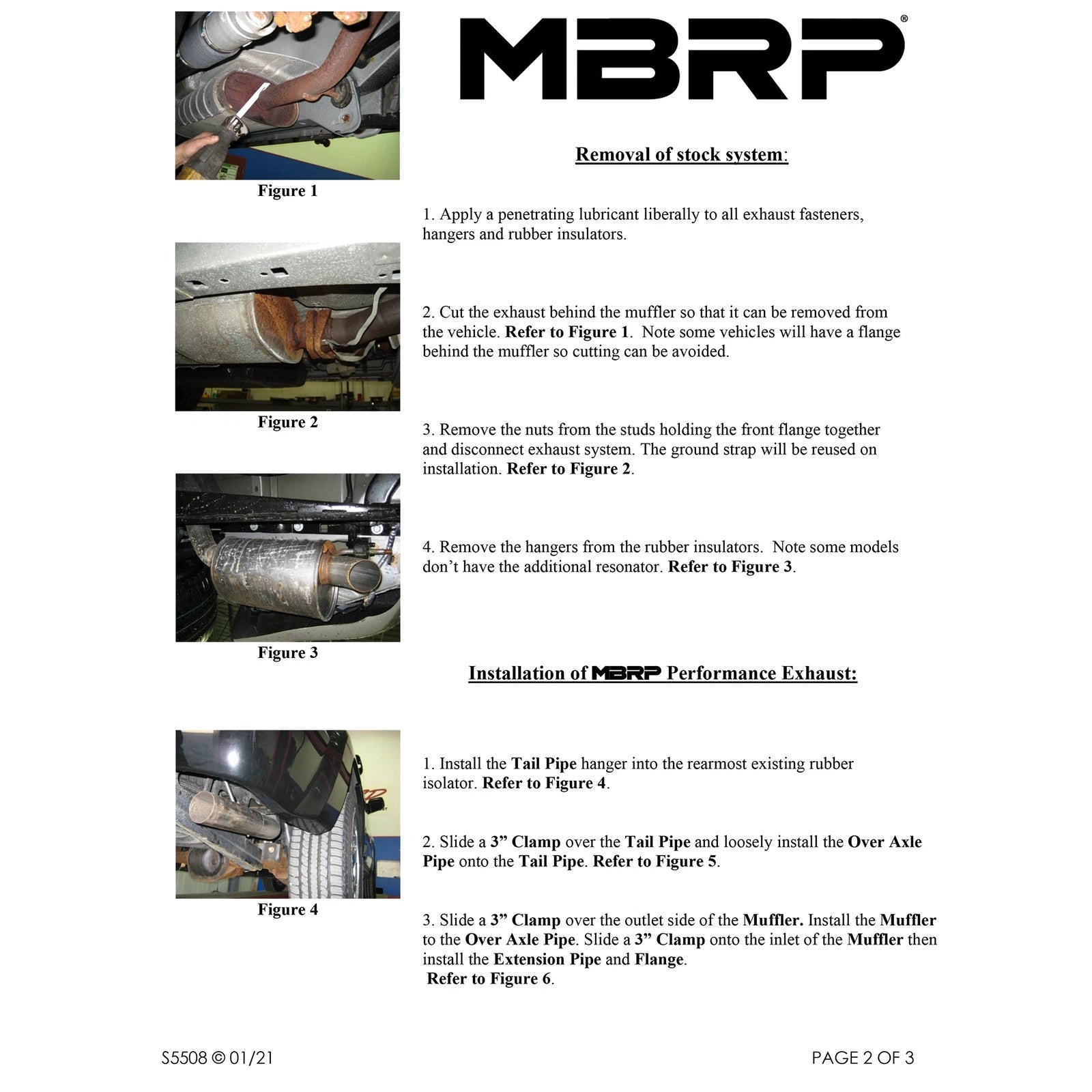 MBRP 3in. Cat-Back Single Rear Exit Exhaust | Jeep Grand Cherokee 4.7L/5.7L Hemi (05-08) (S5508AL)