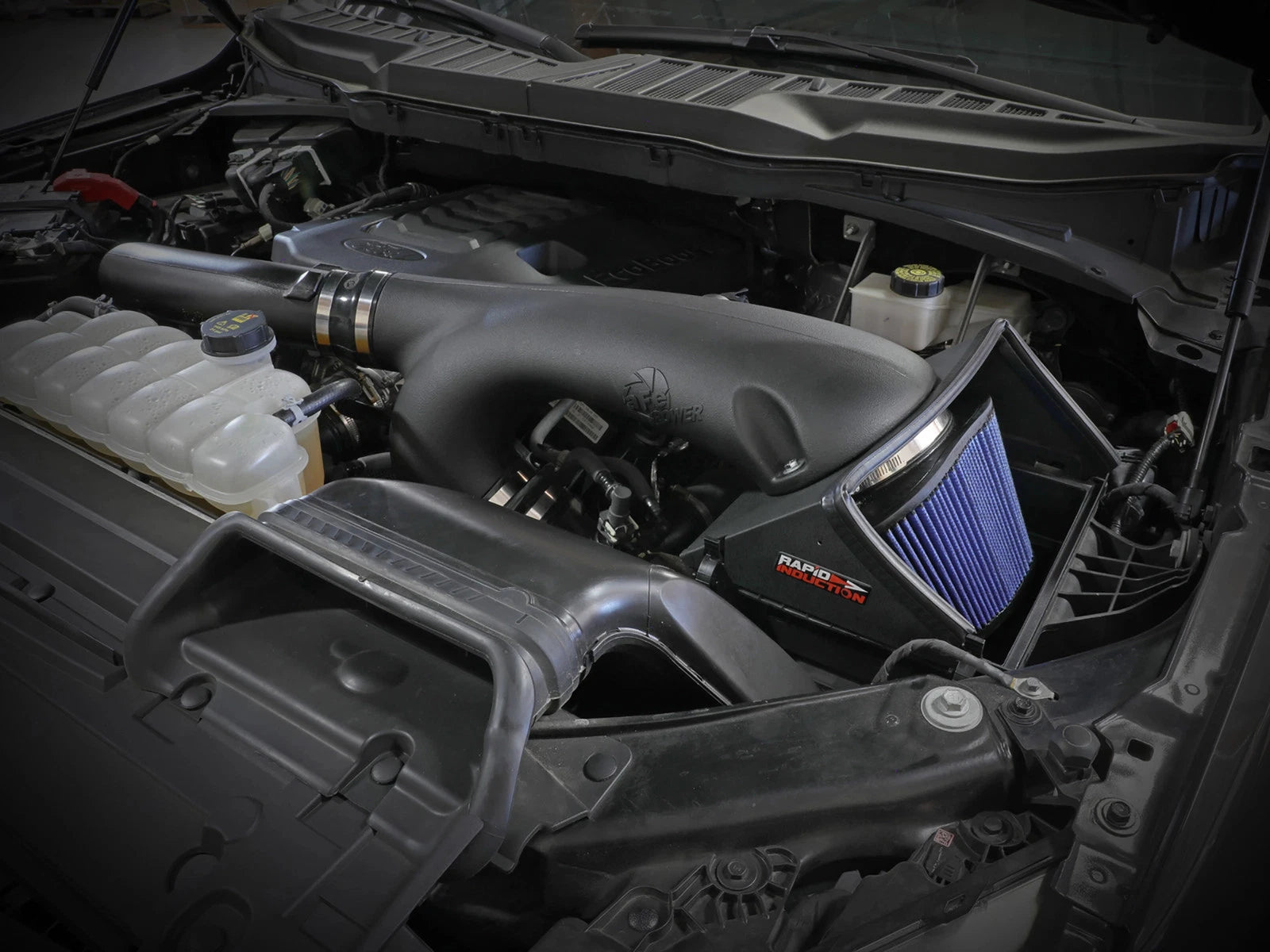 aFe Rapid Induction Cold Air Intake w/ Pro 5R Filter | Ford F-150 V6-3.5L (21+) (52-10010R)