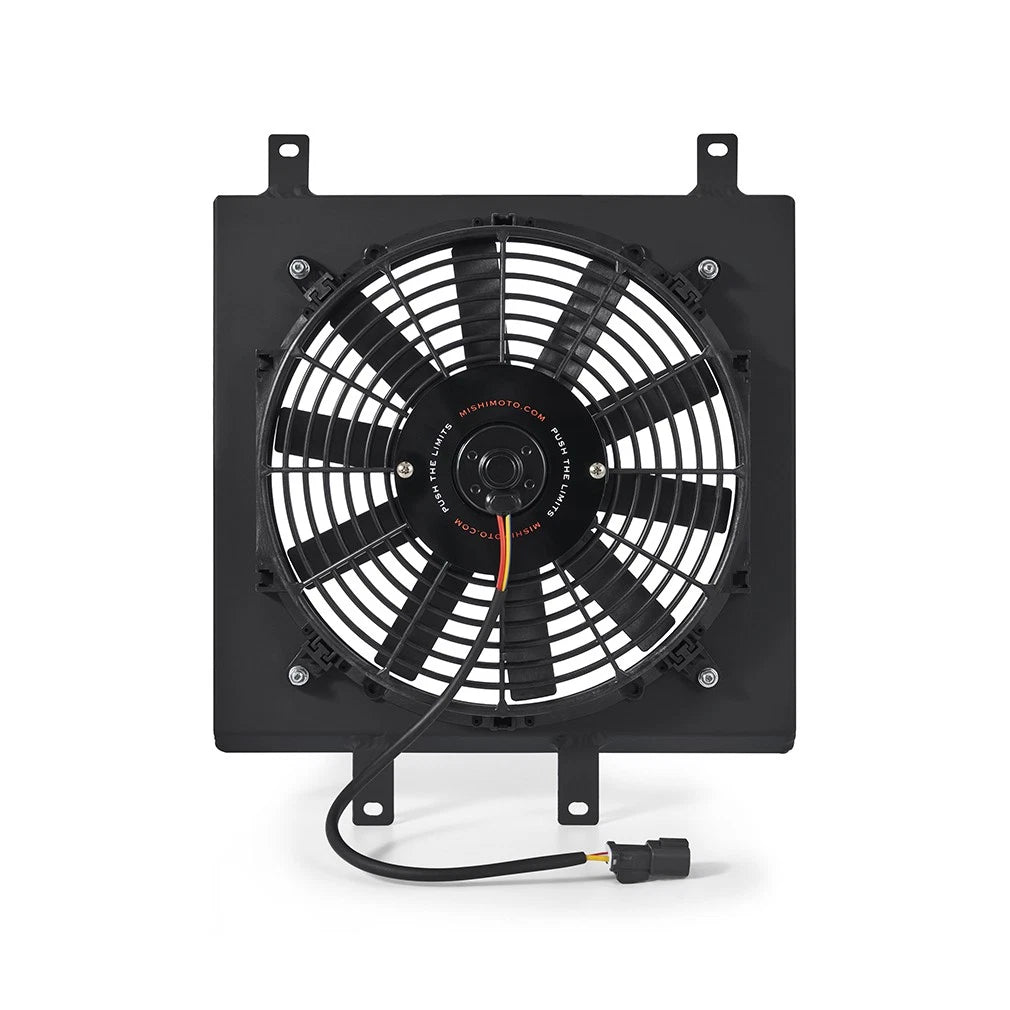 Mishimoto Black Aluminum Fan Shroud | Honda Civic / Accord / CRX / CR-V / Integra (83-01) (MMFS-CIV-92BK)