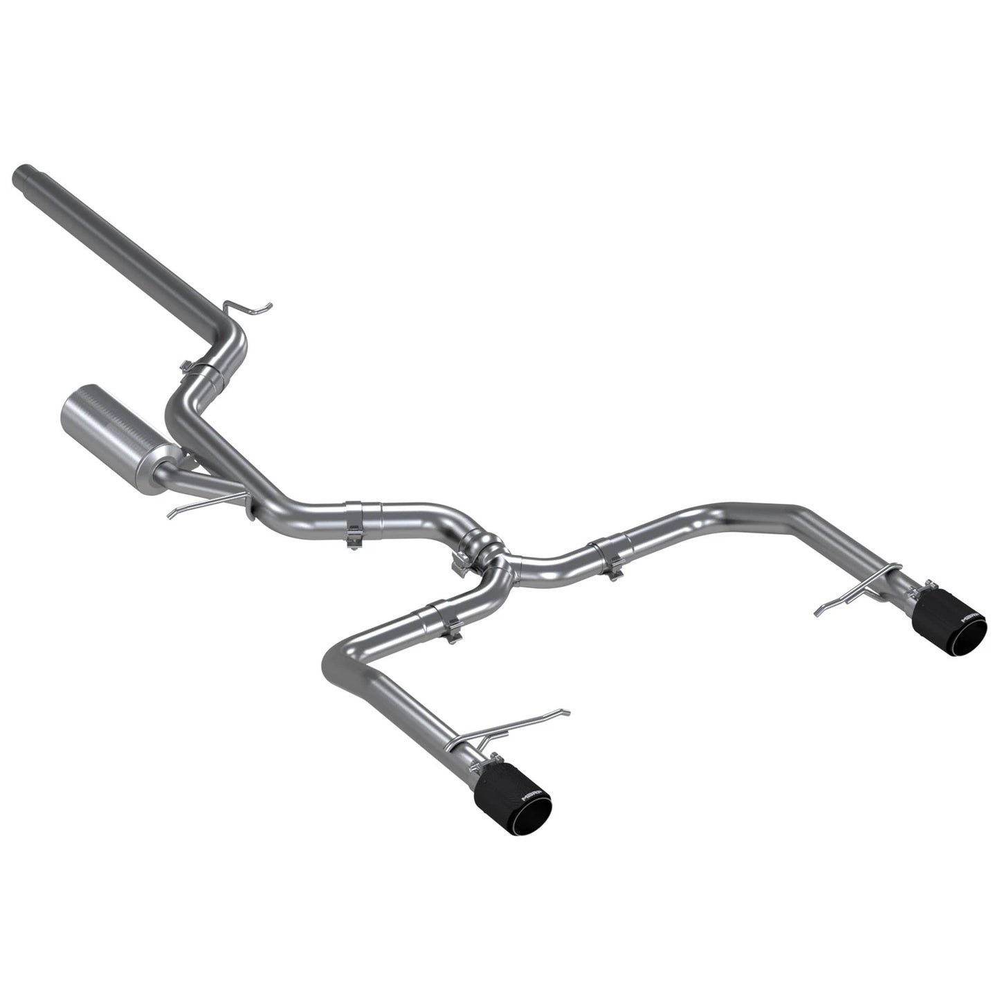 MBRP 3" Armor Pro D&S Cat-Back w/ CF Tips | VW Jetta GLI (S46083CF)