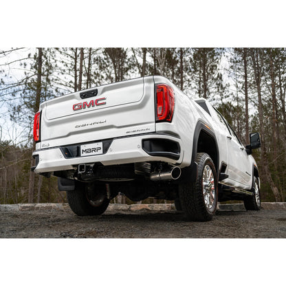 MBRP 4in. F&R D&S Aluminum Street Exhaust | Chevy 2500/3500 HD Silverado/Sierra (S5093AL)