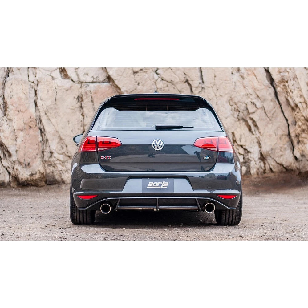 Borla S-Type Catback Exhaust | 2015-2017 Volkswagen Golf GTI Mk7 (140597)