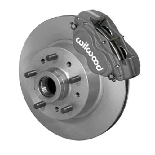 Wilwood Forged Dynalite Front Kit 11.03in 1 PC Rotor&Hub 74-80 Pinto/Mustang II Disc Spindle only