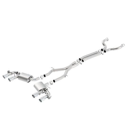 Borla Cat-Back Exhaust System - S-Type | 2017-2020 Chevrolet Camaro ZL1 6.2L (140726)