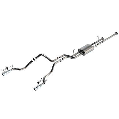 Borla 141028 ATAK Stainless Cat Back Exhaust System for 2014-21 Tundra 4.6L 5.7L