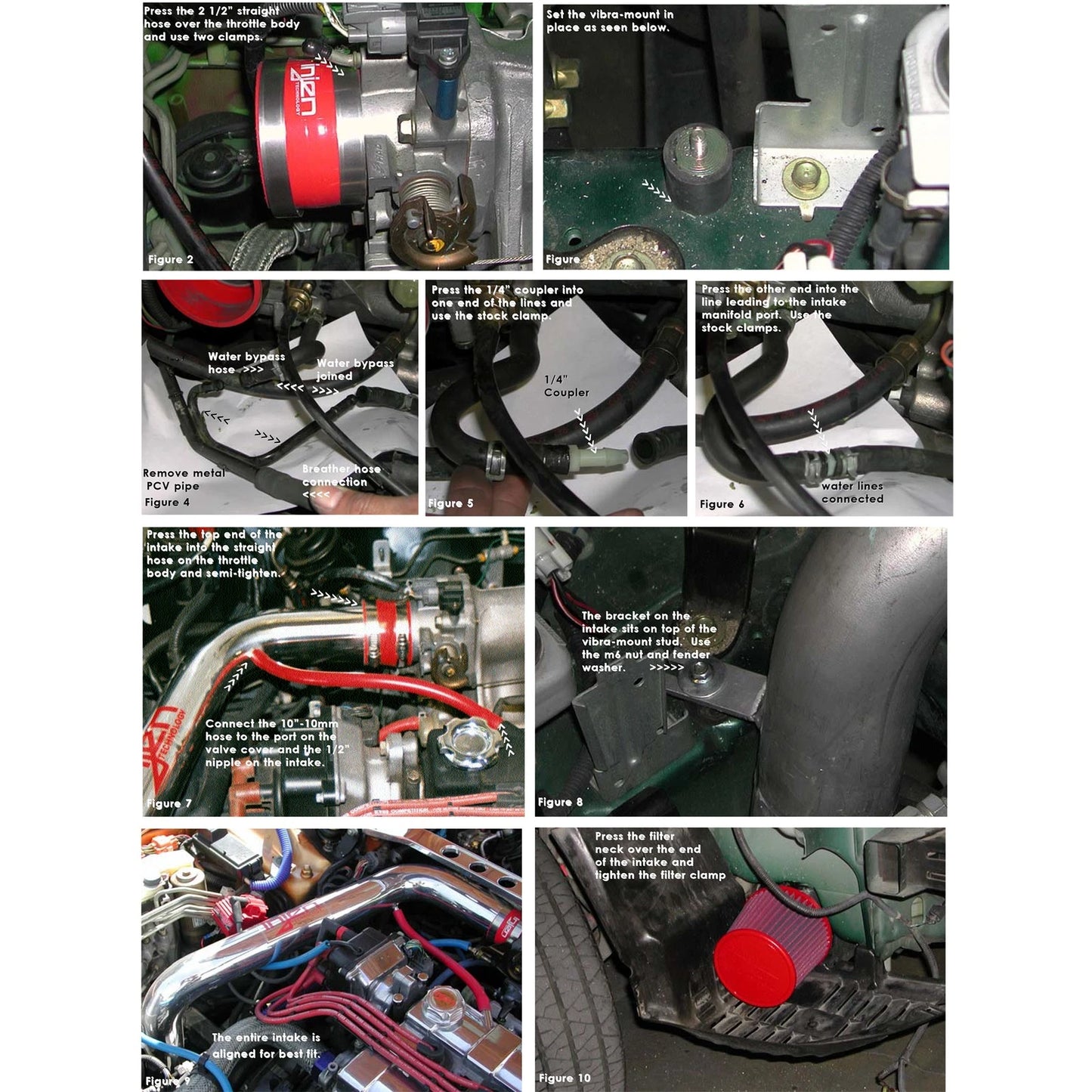 Injen Polished Cold Air Intake System | Acura Integra LS Special RS (94-01) (RD1420P)