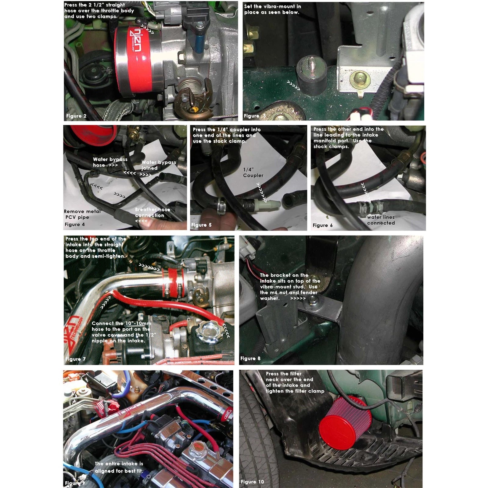 Injen Polished Cold Air Intake System | Acura Integra LS Special RS (94-01) (RD1420P)