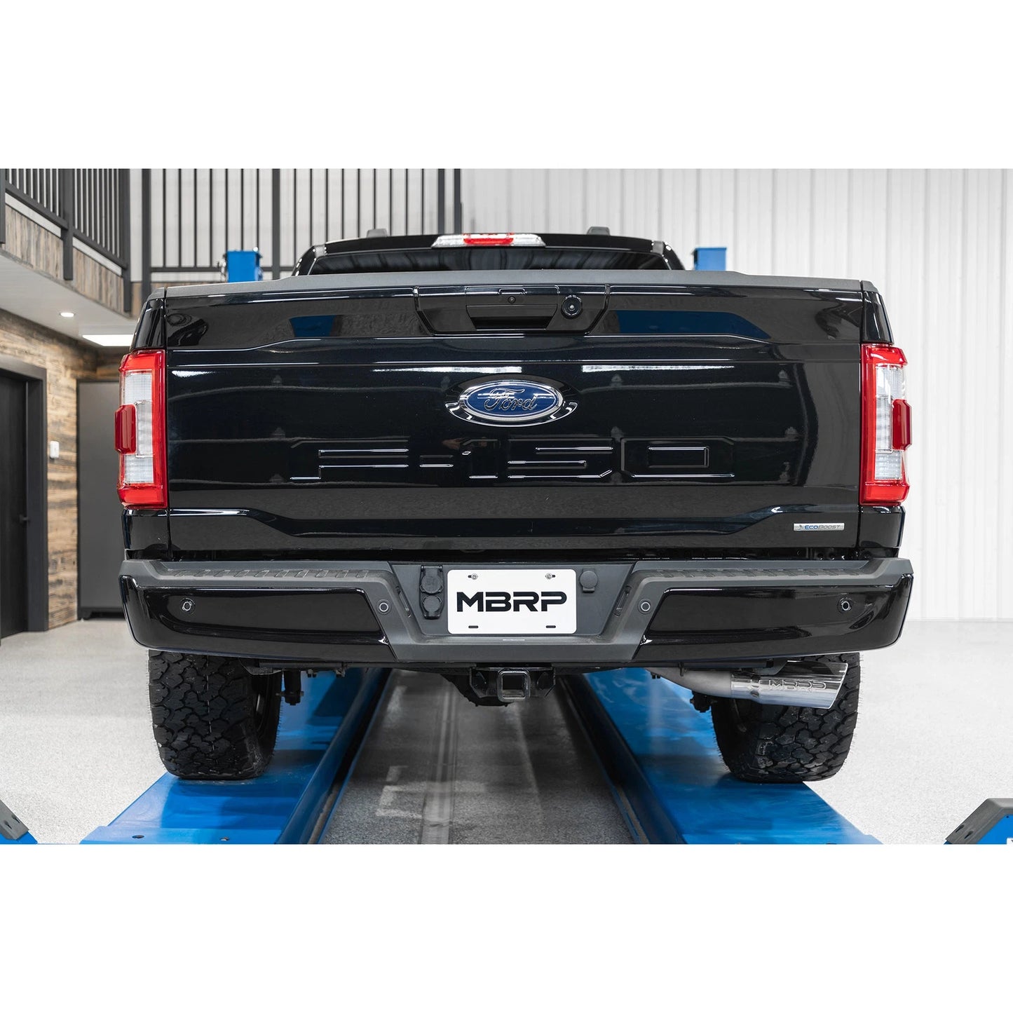 MBRP 4in T409 Stainless Steel Cat-Back Exhaust Race Version | Ford F150 (21+) (S5209409)