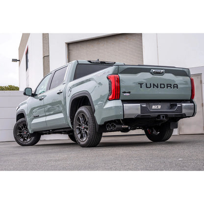 Borla 22-24 Toyota Tundra 3.4L V6 Hybrid Ext. Cab/STD Bed 145.7in WB ATAK Cat-Back | Toyota Tundra (22-24) (CFBA)
