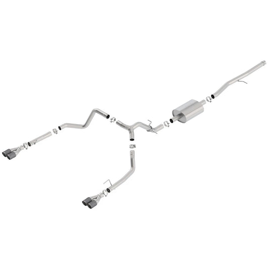 Borla Cat-Back Exhaust System - S-Type | Multiple Fitments (140770BC)