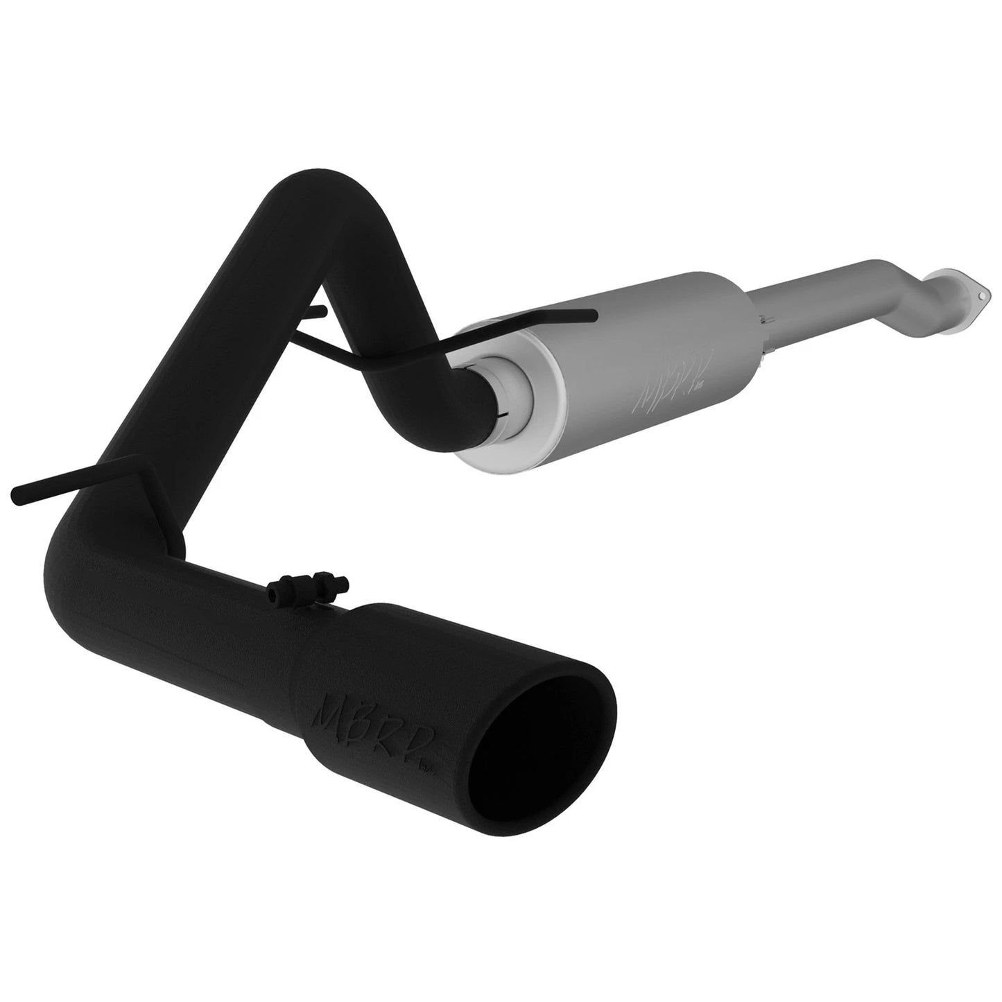 MBRP 3in. Cat-Back Single Side Exit Black Exhaust System | Toyota Tacoma 3.5L (16) (S5338BLK)