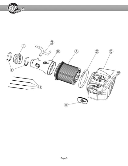 aFe MagnumFORCE Momentum GT Cold Air Intake | Nissan Patrol V8 (13-15) (51-76103) (SPF5176103)