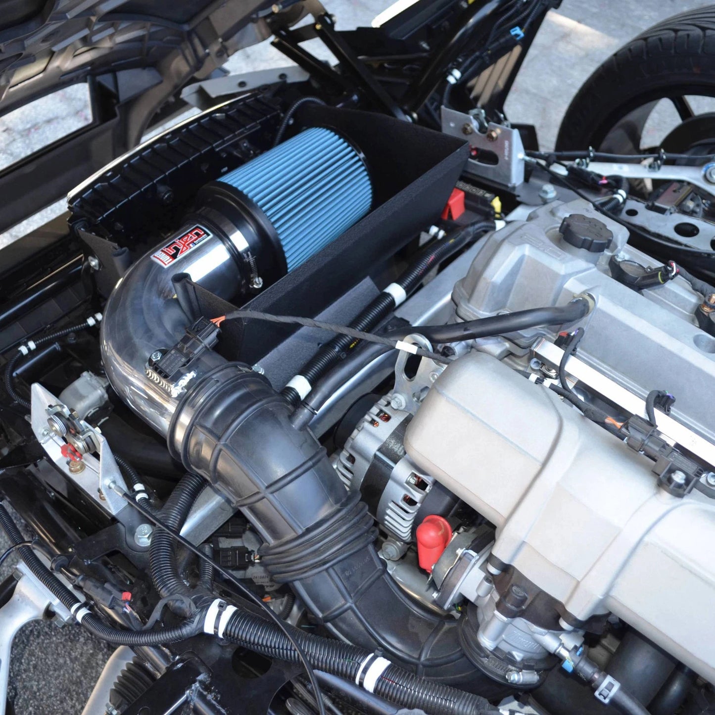 Injen 20-23 Polaris Slingshot L4-2.0L Wrinkle Red Cold Air Intake | Polaris Slingshot (PS7001WR)