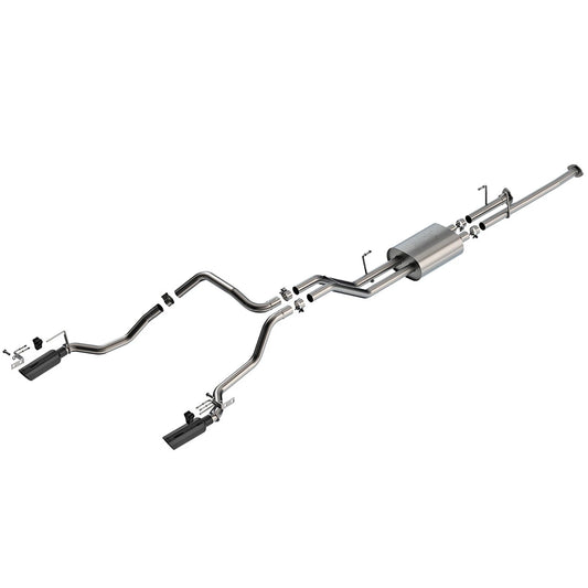 Borla 141026BC ATAK Stainless Cat Back Exhaust System for 09-13 Tundra 4.6L 5.7L