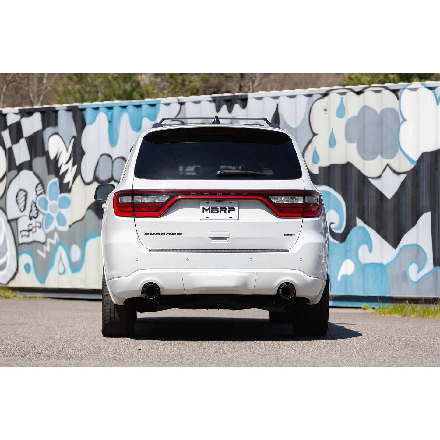 MBRP 3.0" Dual Rear Exit Cat-Back Exhaust | Dodge Durango 3.6L V6 AL Series (2011+) (S5109AL)