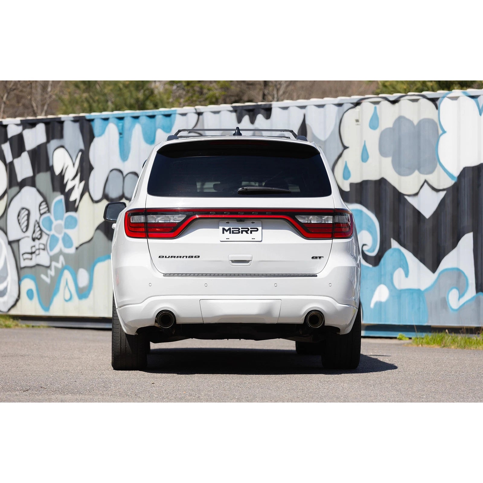 MBRP 3.0" Dual Rear Exit Cat-Back Exhaust | Dodge Durango 3.6L V6 AL Series (2011+) (S5109AL)