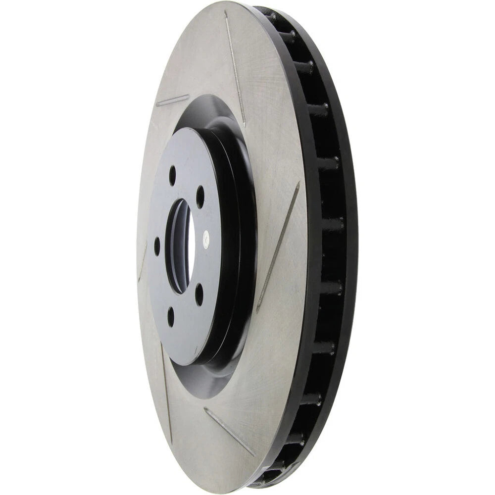 StopTech 126.61089SL Front Left Slotted Brake Disc Rotor for 07-14 Ford Mustang