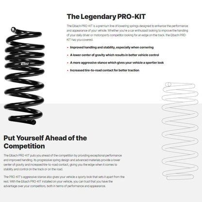 Eibach Pro-Kit Performance Springs | 2016-2020 BMW M2 F87 (E10-20-035-01-22)
