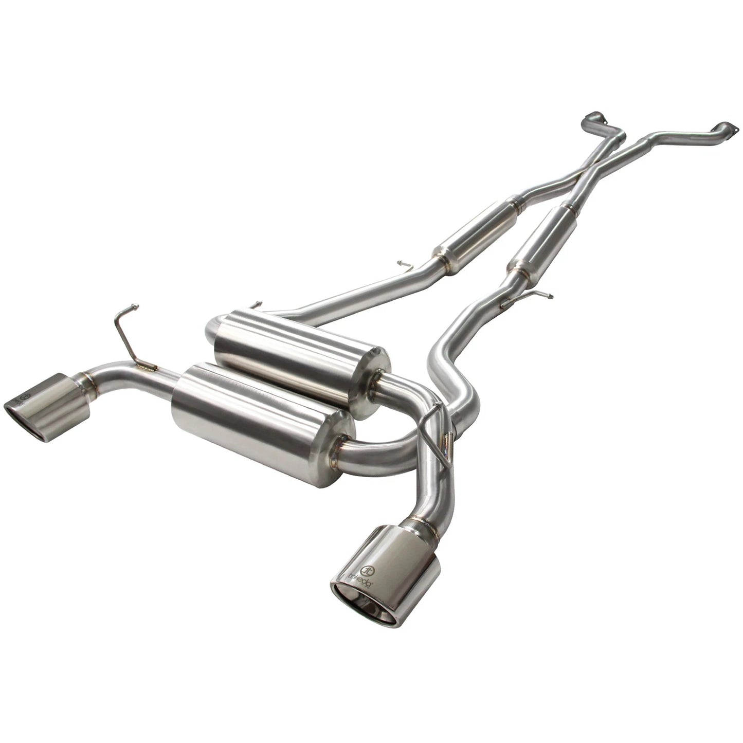 aFe Takeda 2.5in SS Cat-Back Exhaust | Infiniti G37/Q60 (08-16) (49-36103-C)