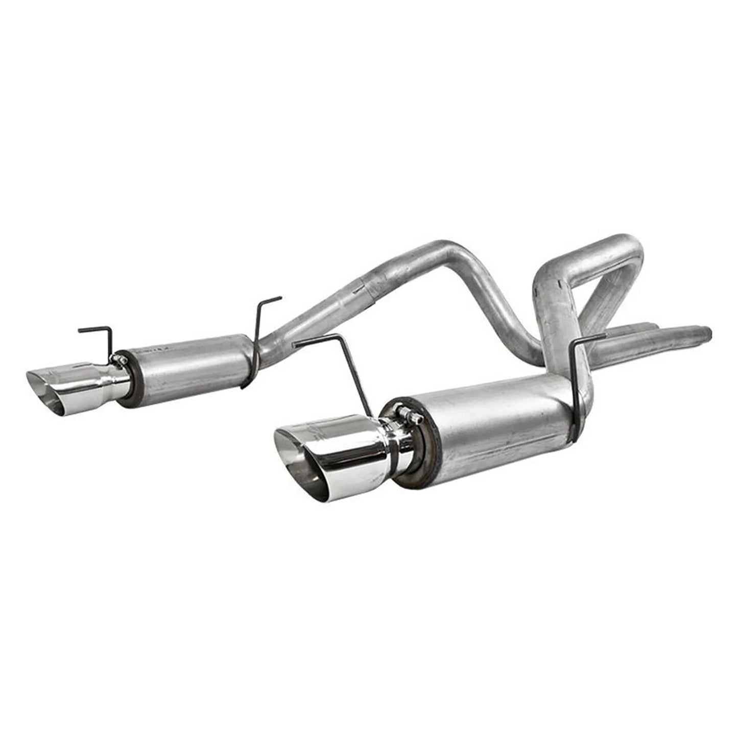MBRP 3in Dual Split Rear Exit Race Cat-Back | Ford Mustang GT 4.6L (05-09) (S7270AL)