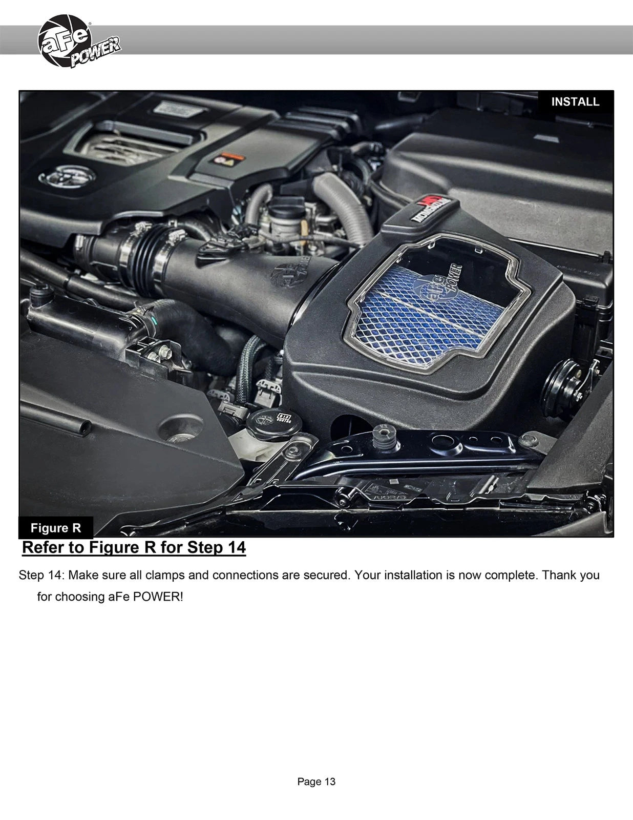 aFe Momentum HD Cold Air Intake System w/ Pro DRY S Filter 2022 Toyota Land Cruiser V6-3.3L (td)