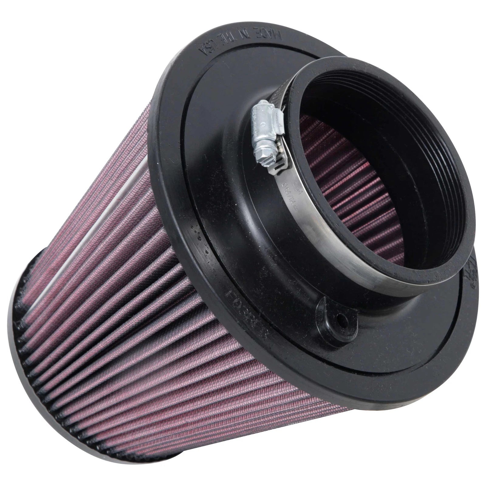 K&N RU-1029 Universal Round Tapered Performance Washable Air Filter for Intake
