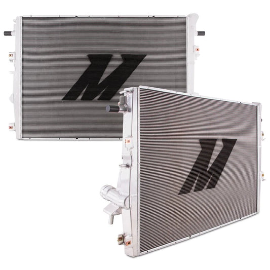 Mishimoto Aluminum Primary Radiator | 2017-2020 Ford 6.7L Powerstroke (MMRAD-F2D-17)