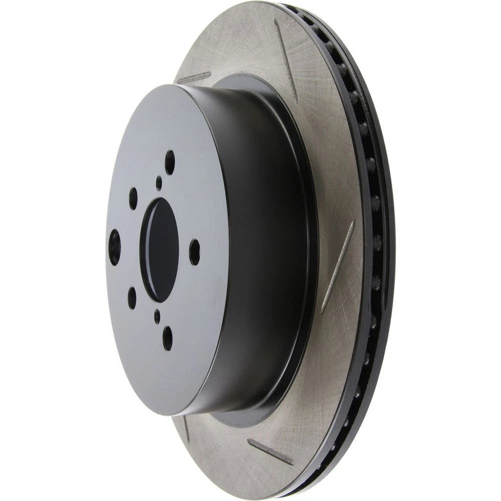 StopTech 126.47035SL Rear Left Slotted Brake Rotor for 2014-2018 Subaru Forester
