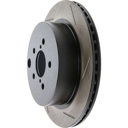StopTech 126.47035SL Rear Left Slotted Brake Rotor for 2014-2018 Subaru Forester