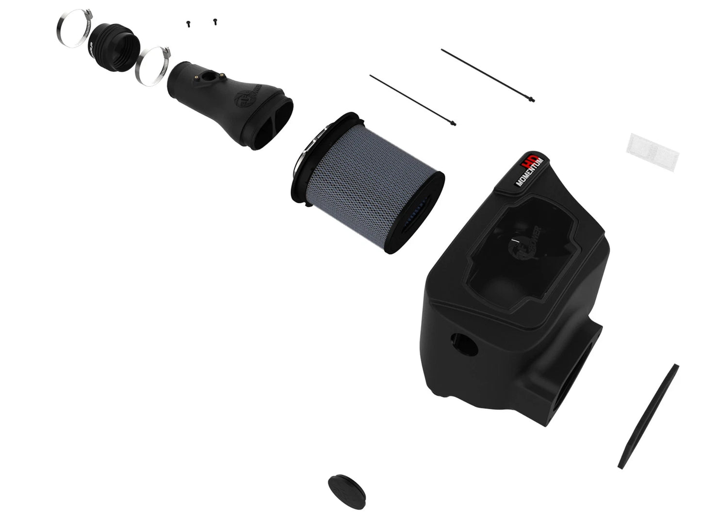aFe Momentum HD Cold Air Intake System w/ Pro 10R Filter 2022 Toyota Land Cruiser V6-3.3L (td)