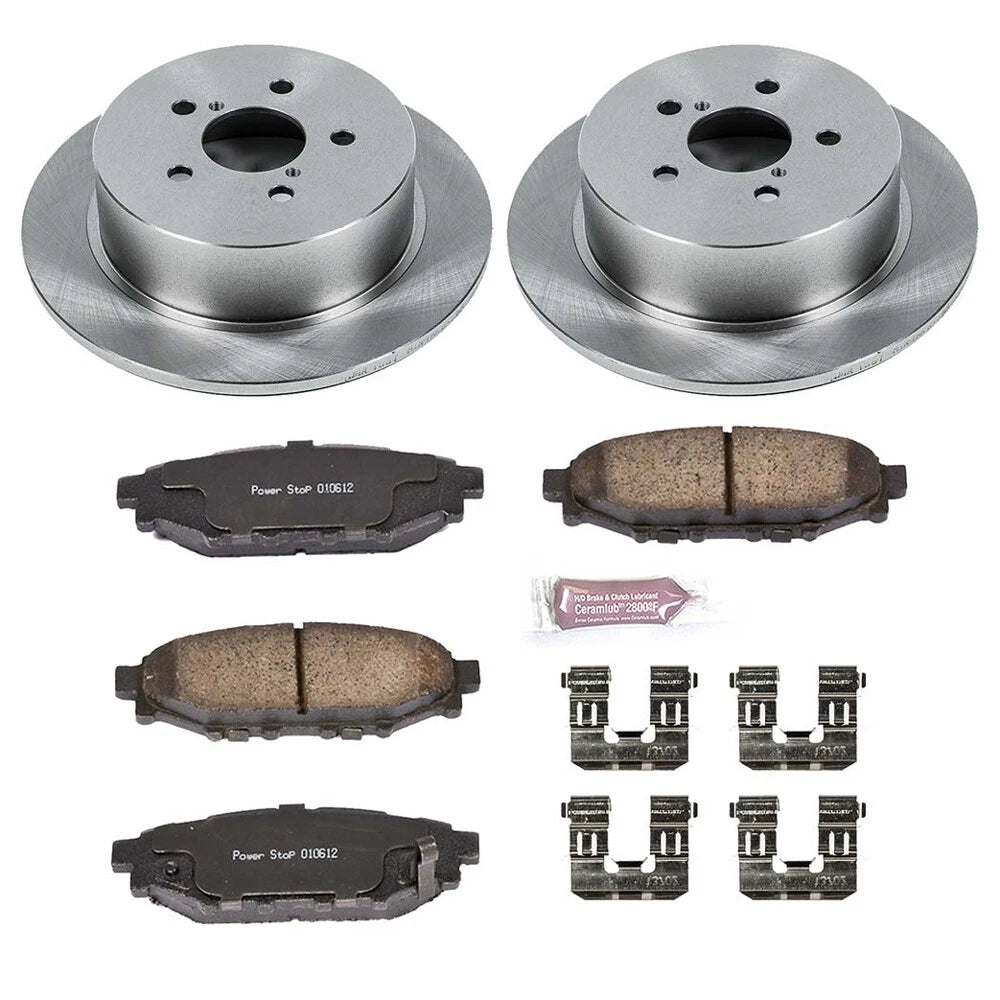 Power Stop Rear Autospecialty Brake Kit | 2005-2009 Subaru Legacy / Outback (KOE4632)