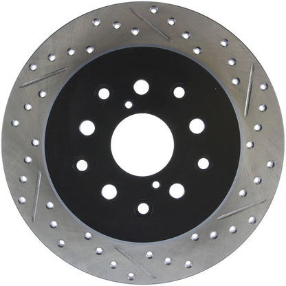 StopTech 127.44090L Rear Left Drilled Brake Rotor for 98-05 GS300 / 01-05 IS300