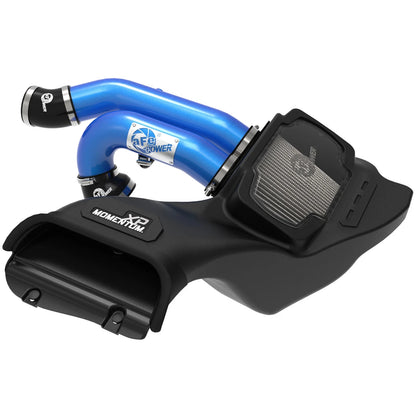aFe Momentum XP Cold Air Intake Blue w/ Pro Dry S Filter | Ford F-150 Raptor V6 3.5L (21-22) (50-30072DL)