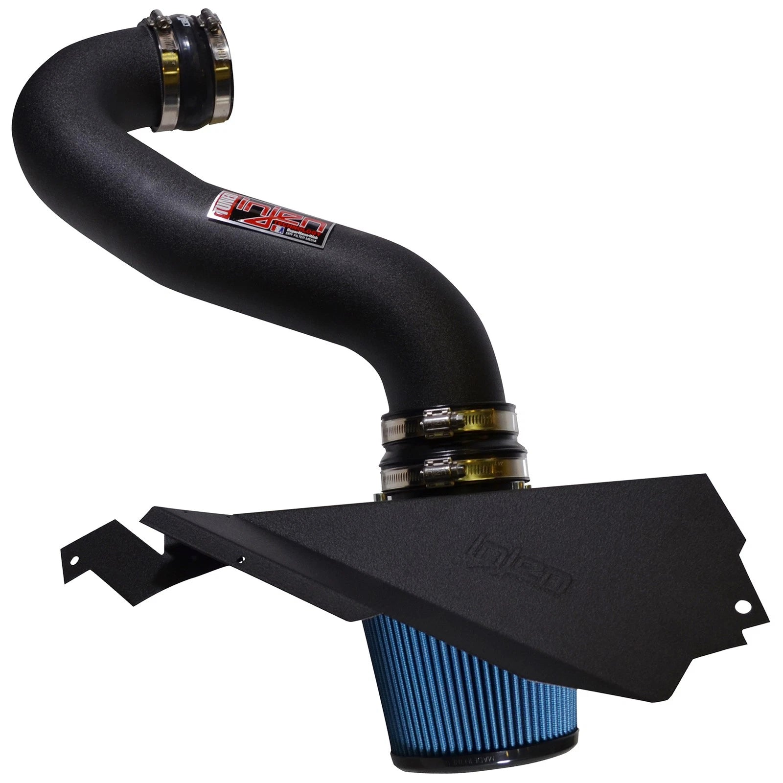 Injen 14-20 Dodge Durango R/T 5.7L V8 Wrinkle Black Power-Flow Air Intake System | Jeep Grand Cherokee WK / Dodge Charger / Durango (PF5022WB)