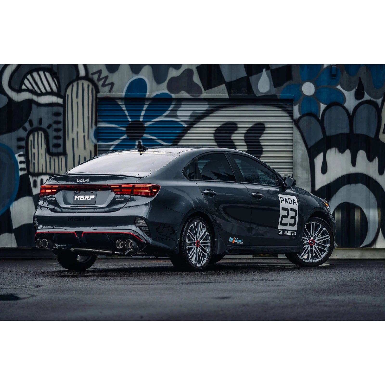 MBRP Axle-Back Dual Split Exhaust | Kia Forte GT 19-26 (2.5in T304 SS) (S47113CF)