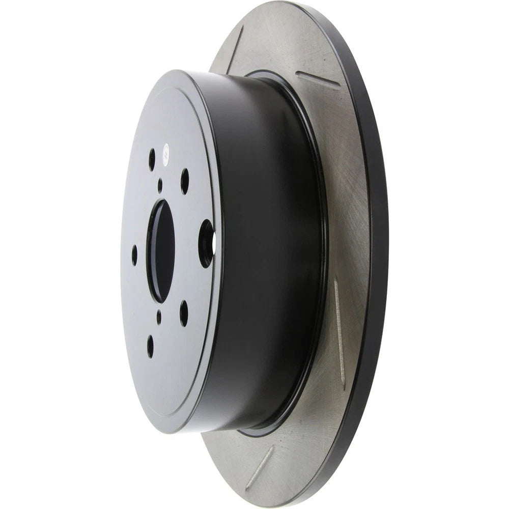 Stoptech Power Slot Rear Slotted Brake Rotor | 2015 Subaru WRX (126.47032SL)