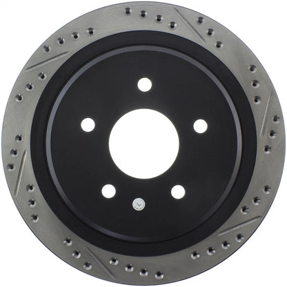 StopTech 127.62061L Rear Left Drilled Brake Rotor for 04-09 XLR / 97-13 Corvette