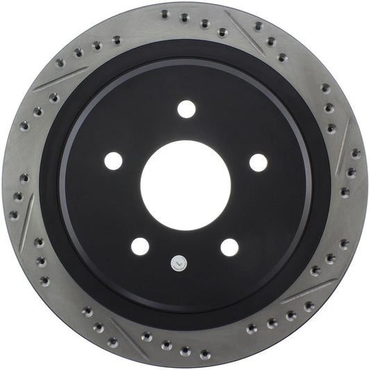 StopTech 127.62061L Rear Left Drilled Brake Rotor for 04-09 XLR / 97-13 Corvette