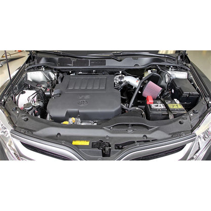 K&N 07-10 Toyota Camry V6 3.5L Silver Typhoon Short Ram Intake | Toyota Camry V6 (07-10) (69-8611TS)