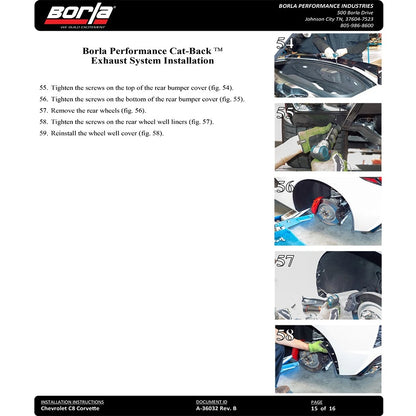 Borla Exhaust Cat-Back Exhaust System | 2020-2021 Chevrolet Corvette (140838/9)