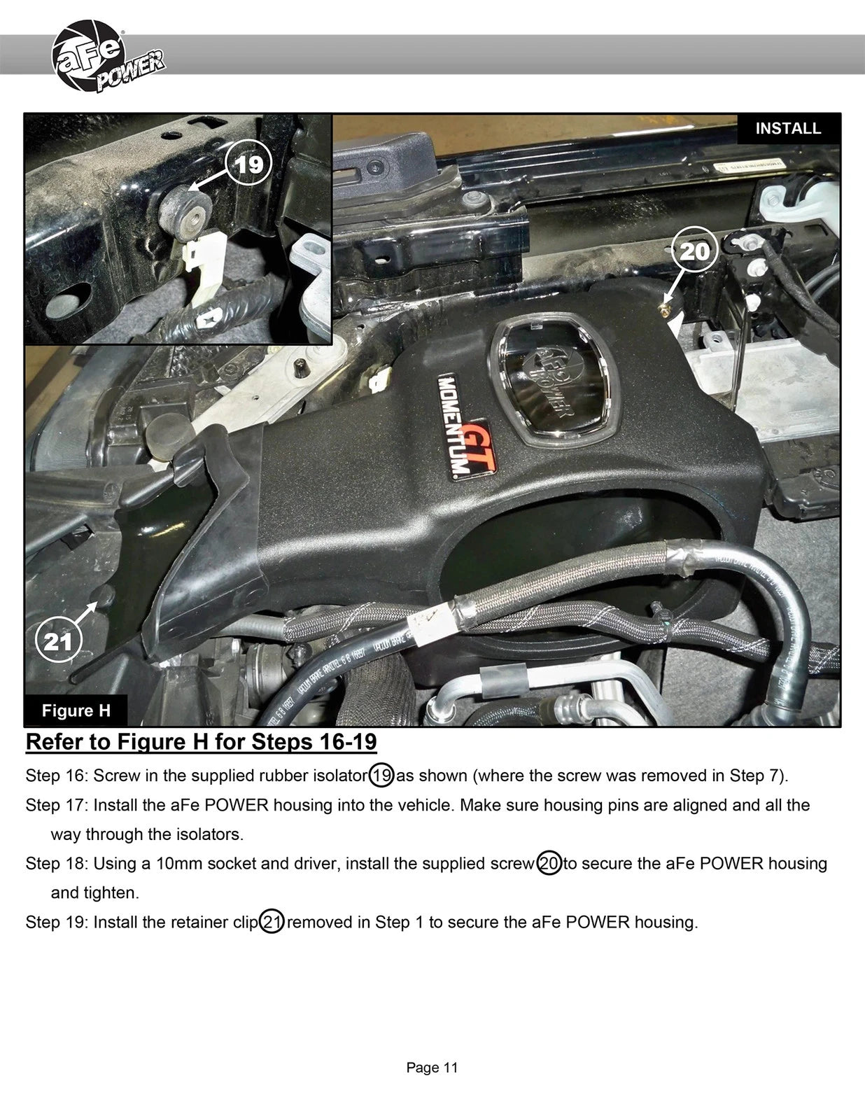 aFe Momentum HD Cold Air Intake System w/ Pro 5R Media | Ford Bronco 2.3L (21+) (50-70082R)