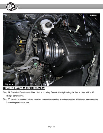 aFe Quantum Cold Air Intake w/ Pro DRY S Filter | Ford F-150 EcoBoost V6 2.7L/3.5L (15-24) (53-10033D)