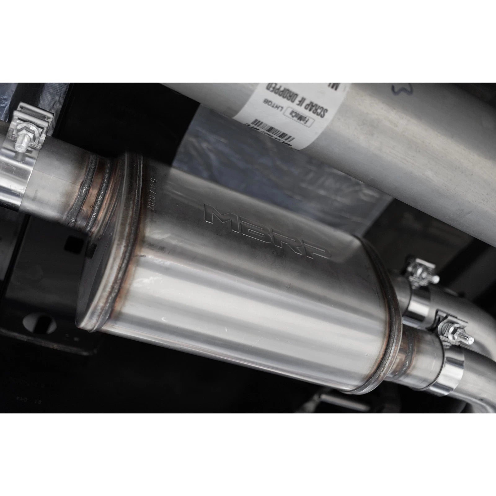 MBRP Aluminized Dual Pre-Axle Cat Back Exhaust w/ 2.5in OD Tips | Ford F150 (21+) (S5219AL)