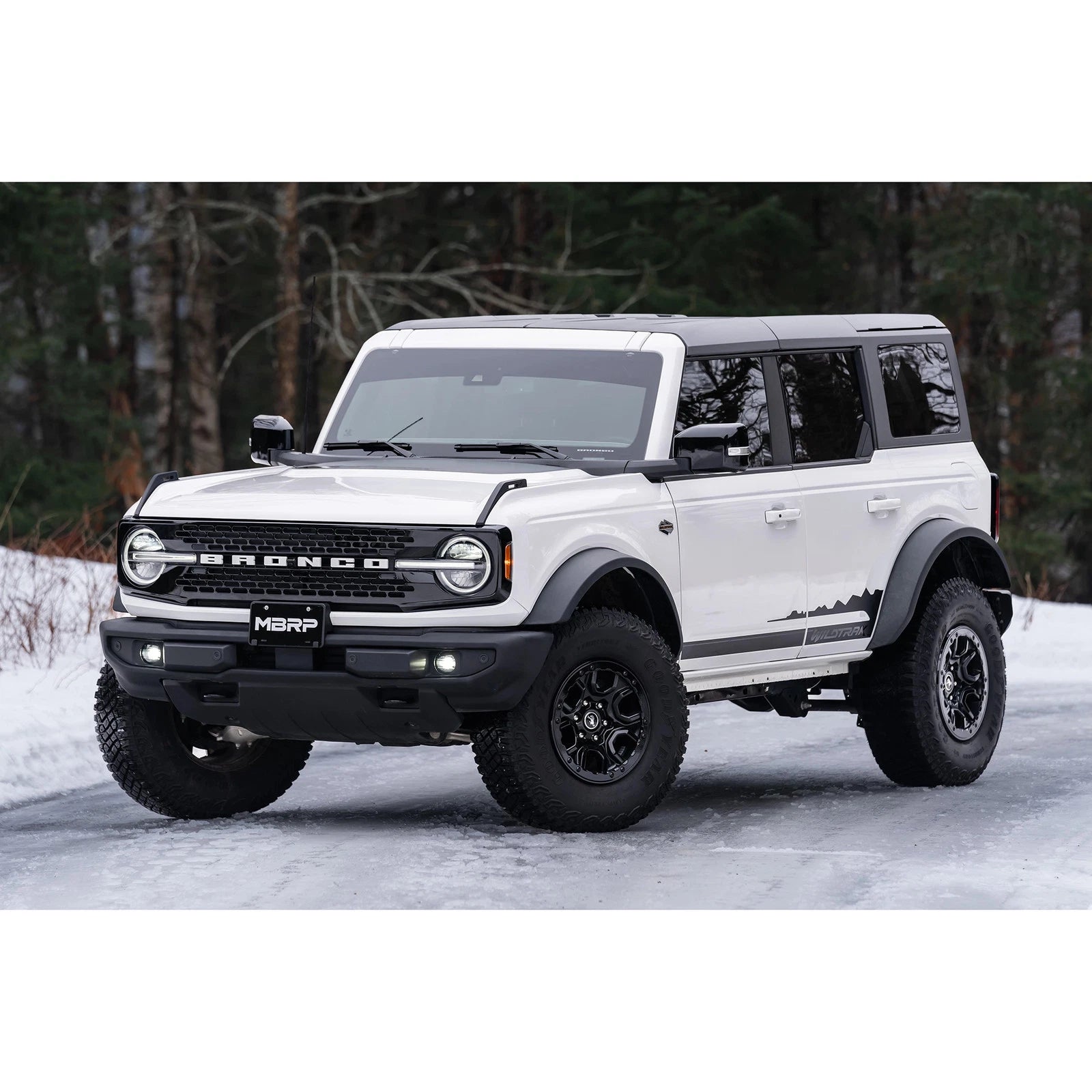 MBRP 3" Armor Pro D&S Dual Rear Exit Catback | Ford Bronco (21-22) (S5241304)