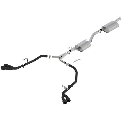 Borla Cat-Back Exhaust System - S-Type | 2020-2020 Jeep Gladiator 3.6L (140814CB)