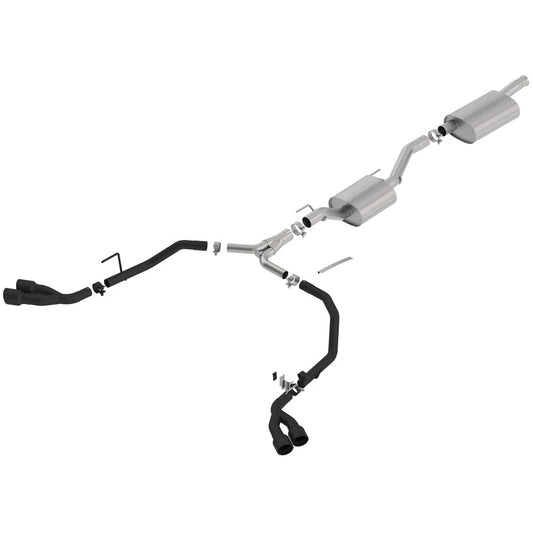 Borla Cat-Back Exhaust System - S-Type | 2020-2020 Jeep Gladiator 3.6L (140814CB)