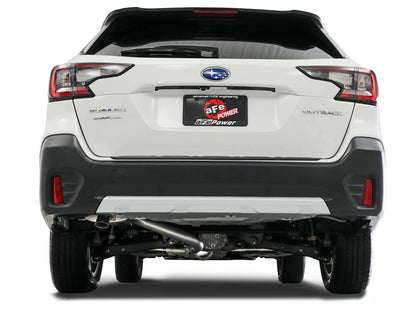 aFe Takeda 2.5in 304 SS Cat-Back Exhaust Subaru Outback 20-24 (49-36808)