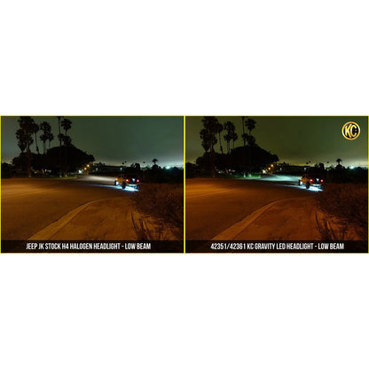 KC HiLiTES 07-18 Jeep JK 7in. Gravity LED Headlights | Jeep JK (42351)