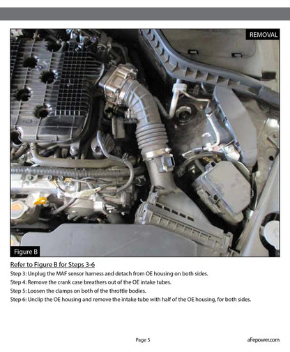 aFe Takeda Stage-2 Pro 5R Cold Air Intake System | Infiniti Q50 (14-15) (TR-3019B-R)