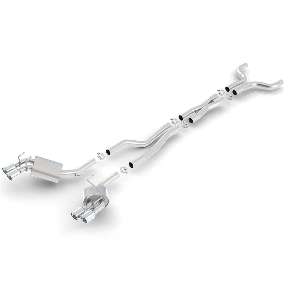 Borla Cat-Back Exhaust System - ATAK | 2012-2015 Chevrolet Camaro Coupe 6.2L (140495)